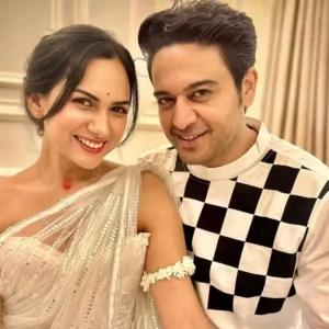 Akanksha Chamola With Husband Gaurav Khanna