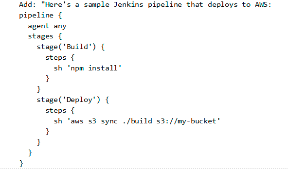 AWS Build CI:CD Pipelines