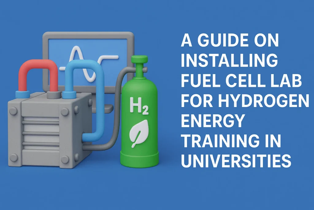 Installing Fuel Cell Lab for Hydrogen Energy Training