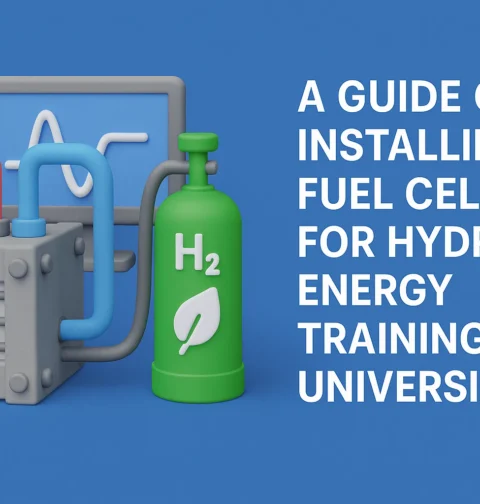 Installing Fuel Cell Lab for Hydrogen Energy Training
