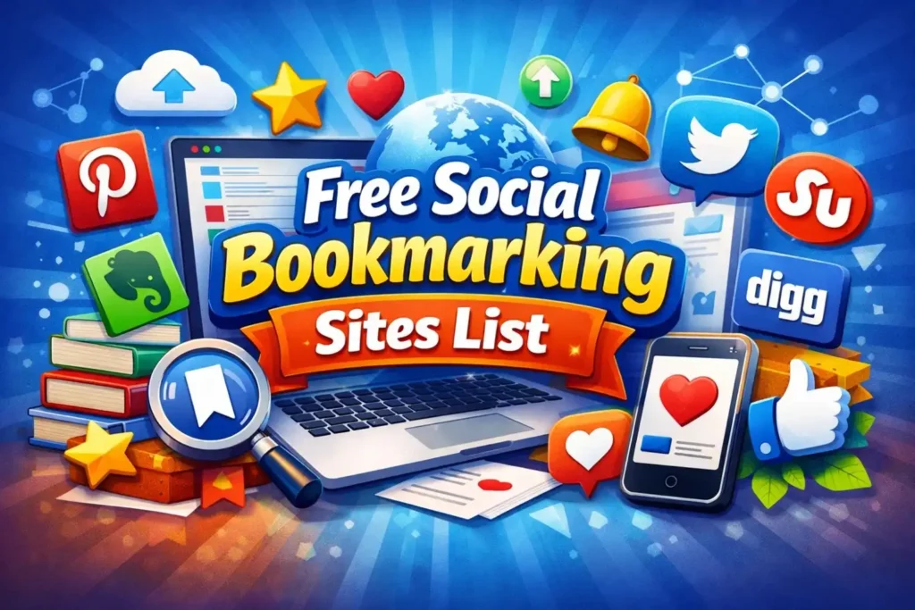 Free Social Bookmarking Sites List