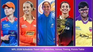 WPL Full Schedule 2026