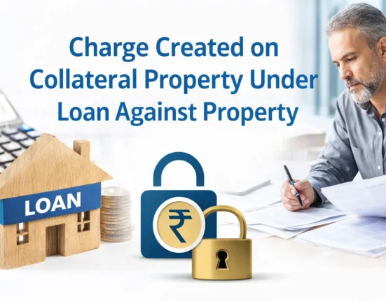 Charge Created on Collateral Property Under Loan Against Property