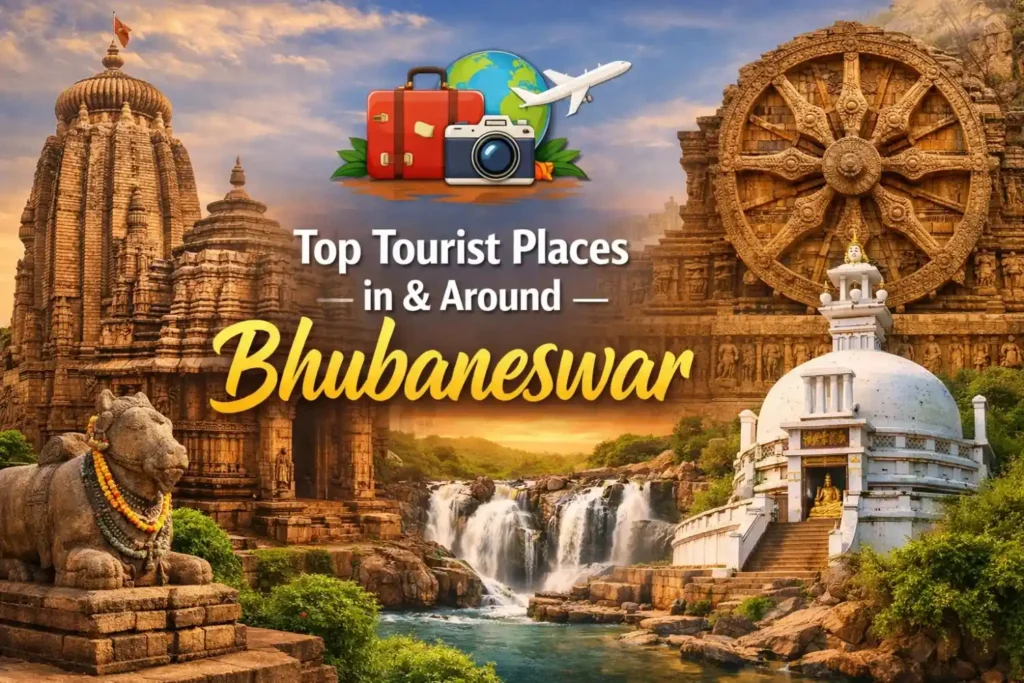Top Tourist Places in & Around Bhubaneswar