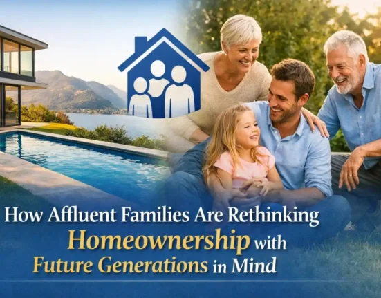 affluent families homeownership
