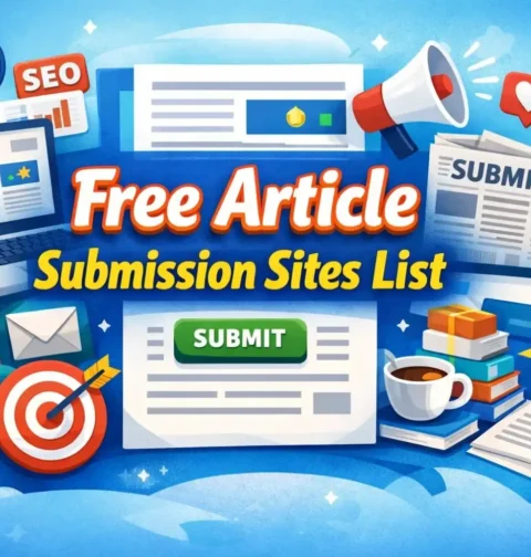 Free Article Submission Sites List