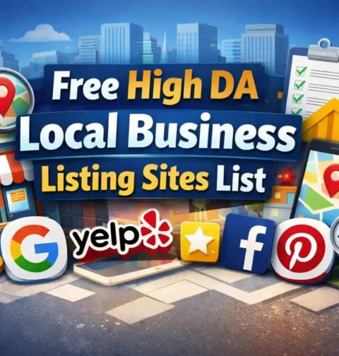 Free High DA Local Business Listing Sites List