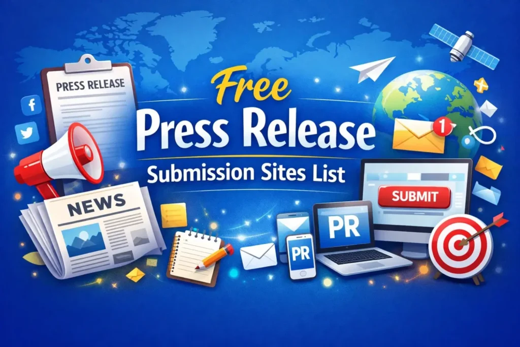 Free Press Release Submission Sites List
