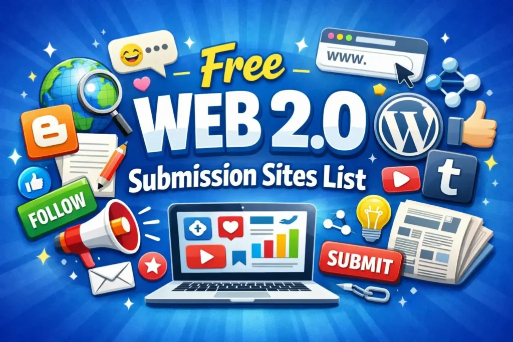 Free Web 2.0 Submission Sites List