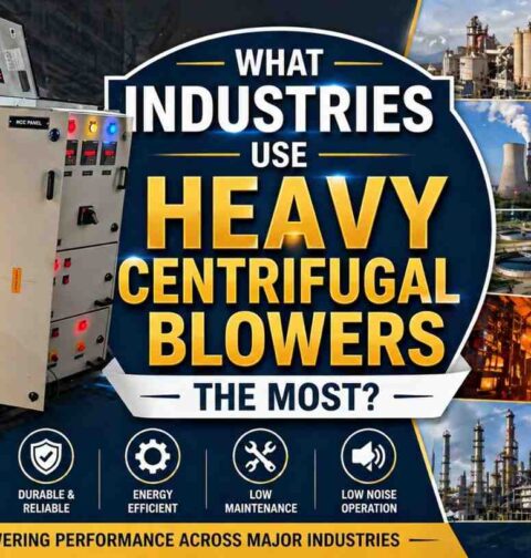 Industries Use Heavy Centrifugal Blowers
