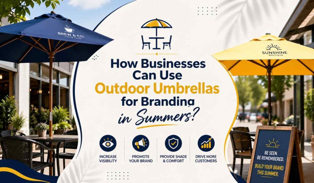 Outdoor Umbrellas for Branding in Summers