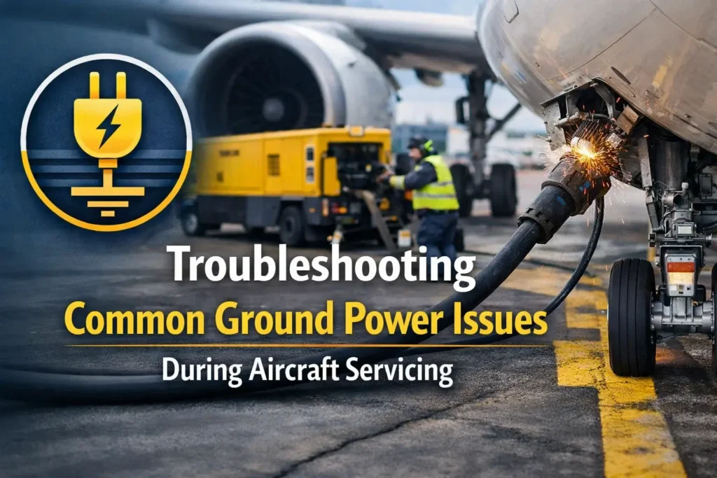Troubleshooting Common Ground Power Issues During Aircraft Servicing