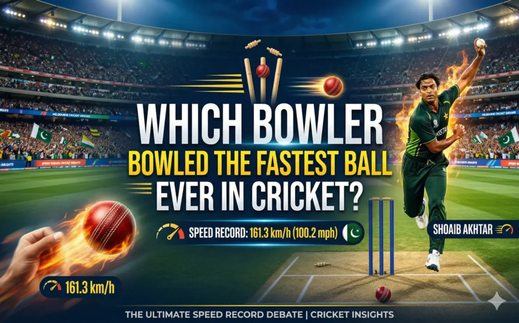 Who Bowled the Fastest Ball in Cricket History