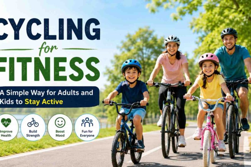 Cycling for Fitness: A Simple Way for Adults and Kids to Stay Active