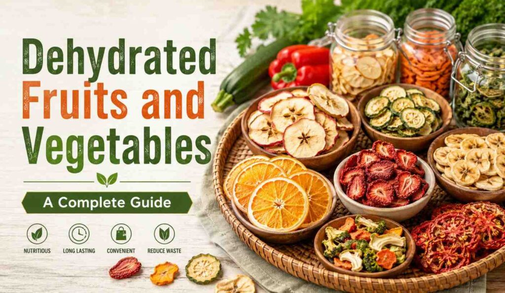 Dehydrated Fruits and Vegetables