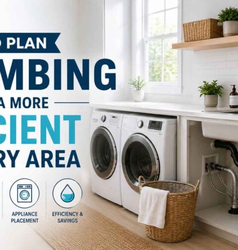 Plan Plumbing for a More Efficient Laundry Area