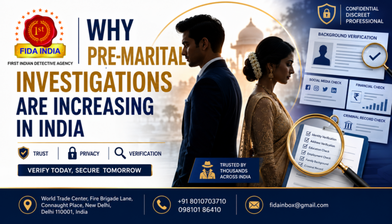 Pre-marital investigation services in India