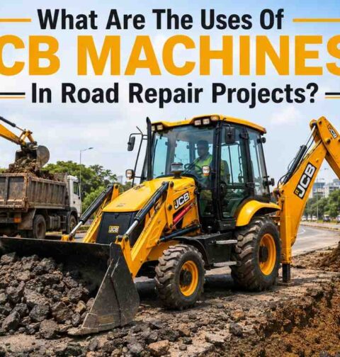 Uses Of Jcb Machines In Road Repair Projects