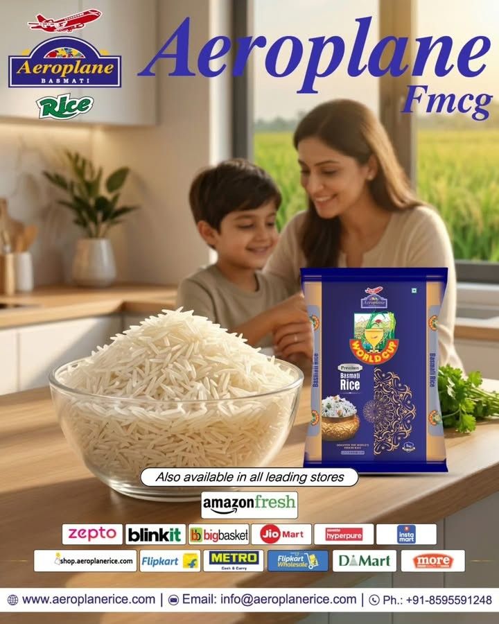 Aeroplane Basmati Rice