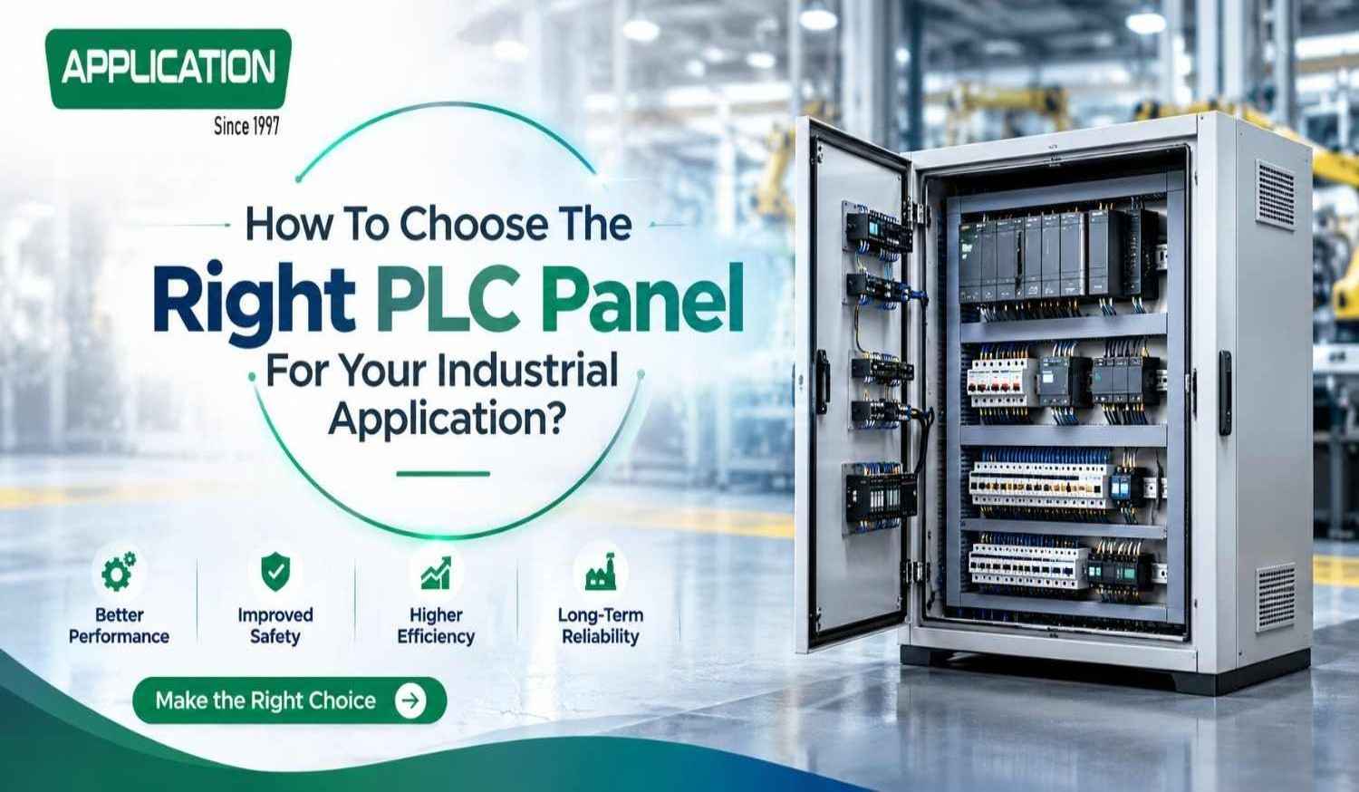 PLC Panel For Industrial Application