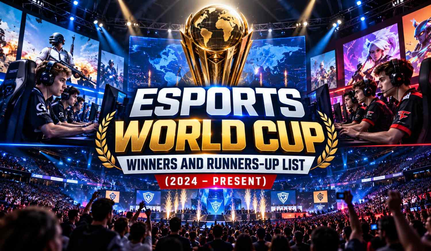 Esports World Cup Winners & Runners-Up List (2024–2026) - Excelebiz