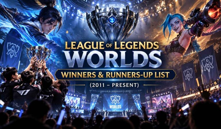 League of Legends Worlds Winners & Runners-Up List