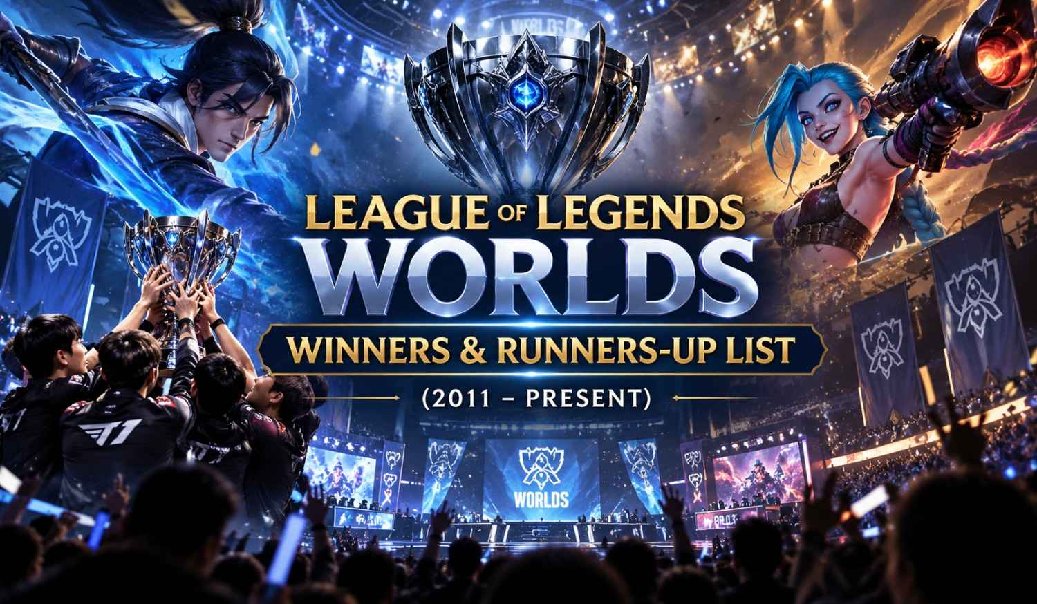 League of Legends Worlds Winners & Runners-Up List (2011–2026) - Excelebiz